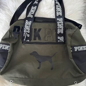 Pink Olive Duffel Bag